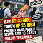 DARI RP 40 RIBU TURUN RP 25 RIBU POLEMIK UANG PARKIR SISWA SMK 13 GARUT BELUM TERJAWAB
