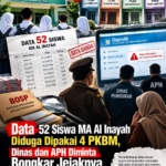 Data 52 Siswa MA Al Inayah Diduga Dipakai 4 PKBM, Dinas dan APH Diminta Bongkar Jejaknya