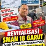 Revitalisasi SMAN 18 Garut Selisih Rp59,3 Juta Dijelaskan P2SP, Pekerja Tak Pakai APD Ikut Disorot