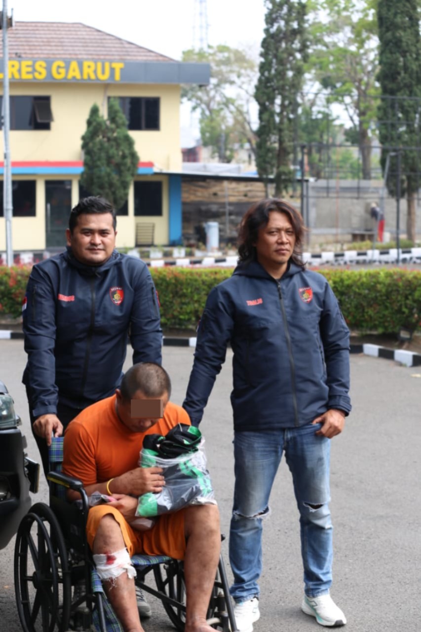 Bermodal Jaket Ojol dan 11 Kunci Pintu, Pria di Garut Diduga Bobol Rumah Kosong, Gasak TV hingga Beras