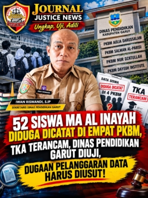 52 Siswa MA Al Inayah Diduga Dicatat di Empat PKBM, TKA Terancam, Dinas Pendidikan Garut Diuji, Dugaan Pelanggaran Data Harus Diusut!
