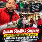 Bukan Sekadar Simpati! Kader PDI Perjuangan Garut Sambangi Korban Kebakaran, Pemulihan Rumah Menanti Aksi Nyata