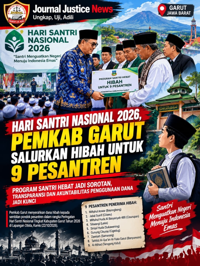 Hari Santri Nasional 2026, Pemkab Garut Kucurkan Hibah untuk 9 Pesantren, Akuntabilitas Penggunaan Dana Jadi Kunci